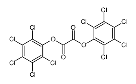 bis(pentachlorophenyl)oxalate Structure