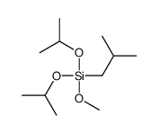 methoxy-(2-methylpropyl)-di(propan-2-yloxy)silane Structure