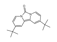 2,10-di-tert-butyldipyrido[1,2-c,2',1'-e]imidazol-6-one Structure