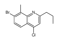7-bromo-4-chloro-8-methyl-2-propylquinoline picture