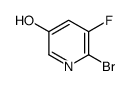 6-溴-5-氟吡啶-3-醇结构式