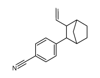 4-(3-vinylbicyclo[2.2.1]heptan-2-yl)benzonitrile结构式