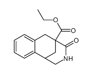 ethyl 4-oxo-1,2,3,4,5,6-hexahydro-1,5-methanobenzo[d]azocine-5-carboxylate Structure