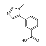 3-(1-Methyl-5-imidazolyl)benzoic Acid Structure