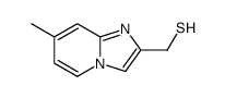 2-mercaptomethyl-7-methylimidazo<1,2-a>pyridine Structure