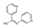 N-pyridin-3-ylpyridine-3-carboxamide结构式