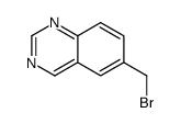 6-(溴甲基)喹唑啉结构式