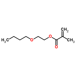 2-甲基-2-丙烯酸-2-丁氧基乙酯结构式