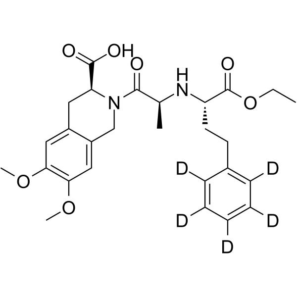 Moexipril-d5结构式