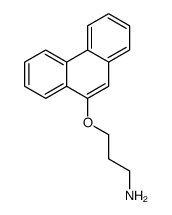 3-phenanthren-9-yloxypropan-1-amine结构式