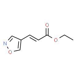 2-Propenoicacid,3-(4-isoxazolyl)-,ethylester(9CI)结构式