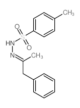 Benzenesulfonic acid,4-methyl-, 2-(1-methyl-2-phenylethylidene)hydrazide picture