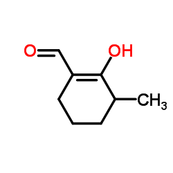 1-Cyclohexene-1-carboxaldehyde, 2-hydroxy-3-methyl- (9CI)结构式