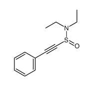 N,N-diethyl-2-phenylethynesulfinamide Structure