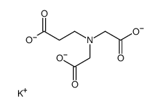 potassium,3-[bis(carboxylatomethyl)amino]propanoate Structure