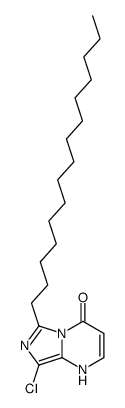 8-chloro-6-pentadecyl-1H-imidazo[1,5-a]pyrimidin-4-one Structure