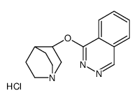 1-(1-azabicyclo[2.2.2]octan-3-yloxy)phthalazine,hydrochloride结构式