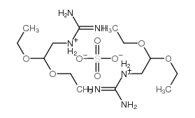 (2,2-diethoxyethyl)guanidinium sulphate Structure