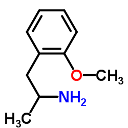 2-Methoxyamphetamine structure