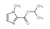 (9ci)-1-甲基-1H-咪唑-2-羧酸-1-甲基乙酯结构式