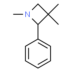 1,3,3-Trimethyl-2-phenylazetidine Structure