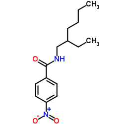 N-(2-Ethylhexyl)-4-nitrobenzamide structure