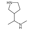 (3R)-3-[(S)-1-(METHYLAMINO)ETHYL]PYRROLIDINE structure