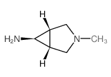 外-3-甲基-6-氨基-3-氮杂双环[3.1.0]己烷结构式