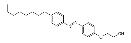 2-[4-[(4-octylphenyl)diazenyl]phenoxy]ethanol Structure