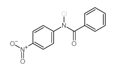 Benzamide,N-chloro-N-(4-nitrophenyl)-结构式