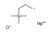 magnesium,trimethyl(propyl)silane,chloride结构式