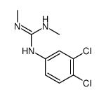 1-(3,4-dichlorophenyl)-2,3-dimethylguanidine结构式