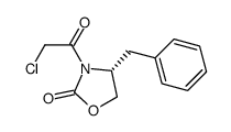 (R)-4-BENZYL-3-(2-CHLOROACETYL)OXAZOLIDIN-2-ONE structure