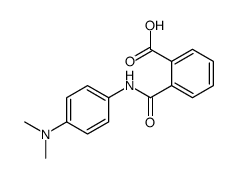 2-[[4-(dimethylamino)phenyl]carbamoyl]benzoic acid Structure