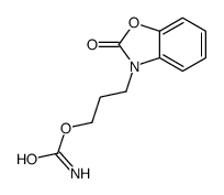 3-(2-oxo-1,3-benzoxazol-3-yl)propyl carbamate Structure
