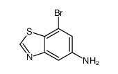 7-Bromobenzo[d]thiazol-5-amine structure