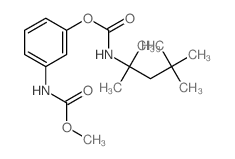 Carbanilic acid,m-hydroxy-, methyl ester, (1,1,3,3-tetramethylbutyl)carbamate (ester) (8CI) picture