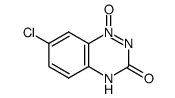 7-chloro-1-oxy-4H-benzo[e][1,2,4]triazin-3-one结构式
