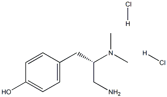 4-[(2S)-3-Amino-2-(dimethylamino)propyl]phenol dihydrochloride图片