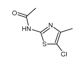 N-(5-chloro-4-methyl-thiazol-2-yl)-acetamide Structure