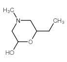 4-甲基-6-乙基-2-吗啉结构式