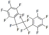1,1'-(1,1,2,2,3,3-Hexafluoro-1,3-propanediyl)bis(2,3,4,5,6-pentafluorobenzene) structure