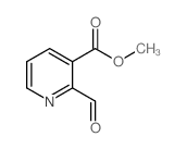 2-甲酰基烟酸甲酯结构式