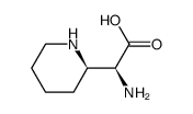 2-Piperidineaceticacid,alpha-amino-,(alphaS,2R)-(9CI) structure