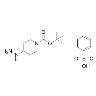 tert-Butyl 4-hydrazinylpiperidine-1-carboxylate 4-methylbenzenesulfonate Structure