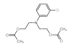 n,n-diacetoxyethyl-3-chloroaniline Structure