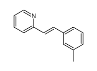 2-[(E)-2-(3-methylphenyl)ethenyl]pyridine结构式