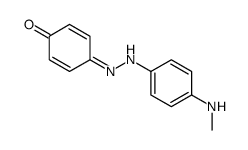 4-[(4-methylaminophenyl)hydrazinylidene]cyclohexa-2,5-dien-1-one Structure