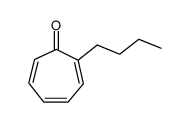 2-butyl-2,4,6-cycloheptatrien-1-one Structure