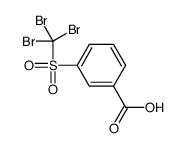 3-(tribromomethylsulfonyl)benzoic acid Structure